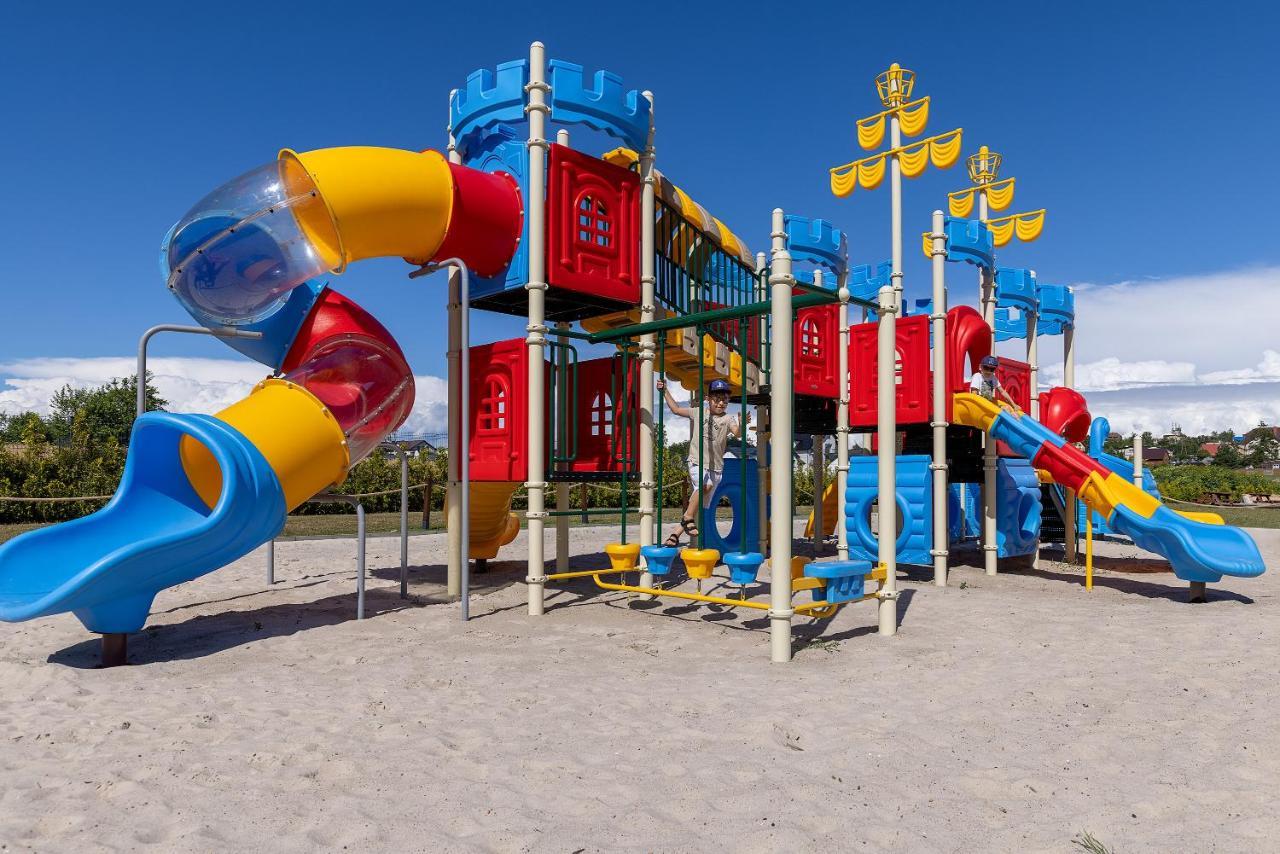 Domki Letniskowe Jastrzebia Park Jastrzębia Góra Kültér fotó