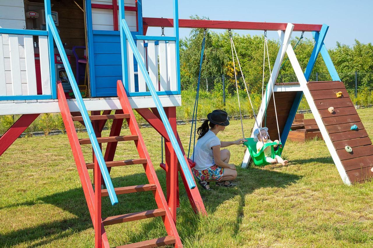 Domki Letniskowe Jastrzebia Park Jastrzębia Góra Kültér fotó